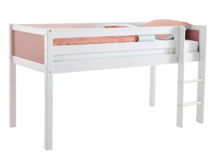 Flexa Basic halvhøj børneseng – Flot og enkel seng i nordic design Flexa Basic halvhøj børneseng – Flot og enkel seng i nordic design